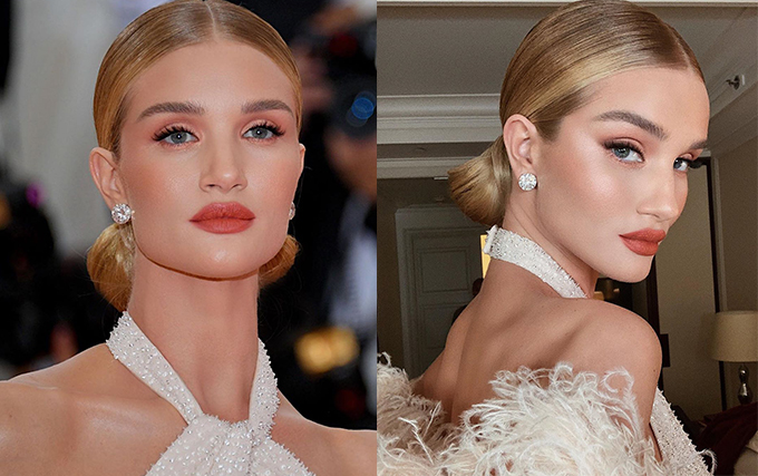 Rosie Huntington-Whiteley no Baile do MET 2019