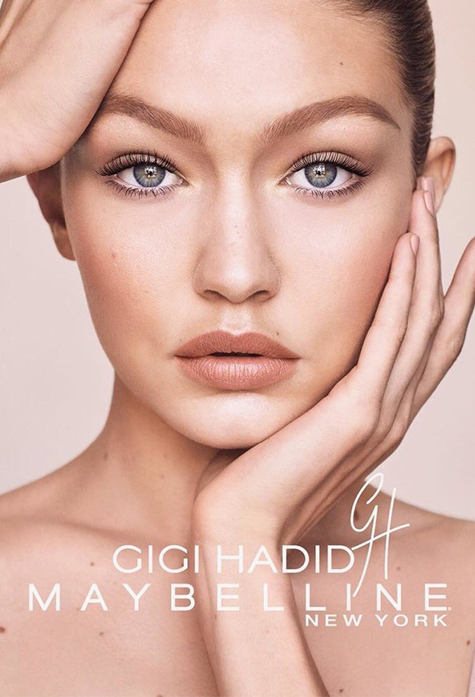 Campanha Gigi Hadid X Maybelline Campanha Gigi Hadid X Maybelline