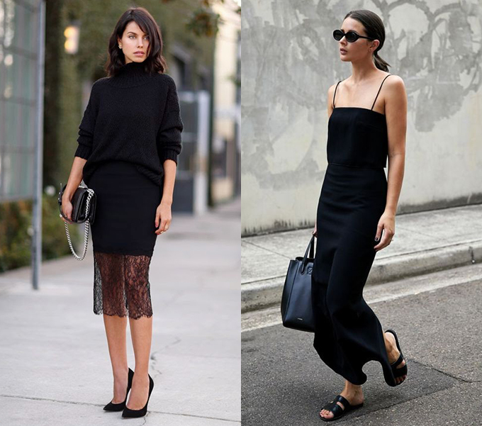 Vestido preto - Estilo das Francesas - Brigitte Calegari