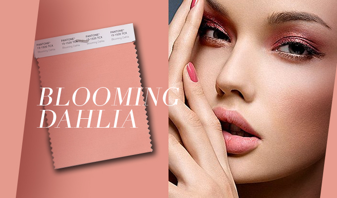 Blooming Dahlia - Tendência de Cores Maquiagem 2018