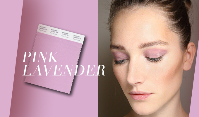 Pink Lavender - Tendência de Cores Maquiagem 2018