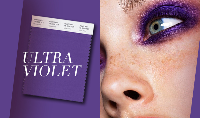 Ultra Violet - Tendência de Cores Maquiagem 2018