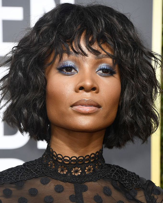 Zuri Hall Maquiagem Golden Globes 2018