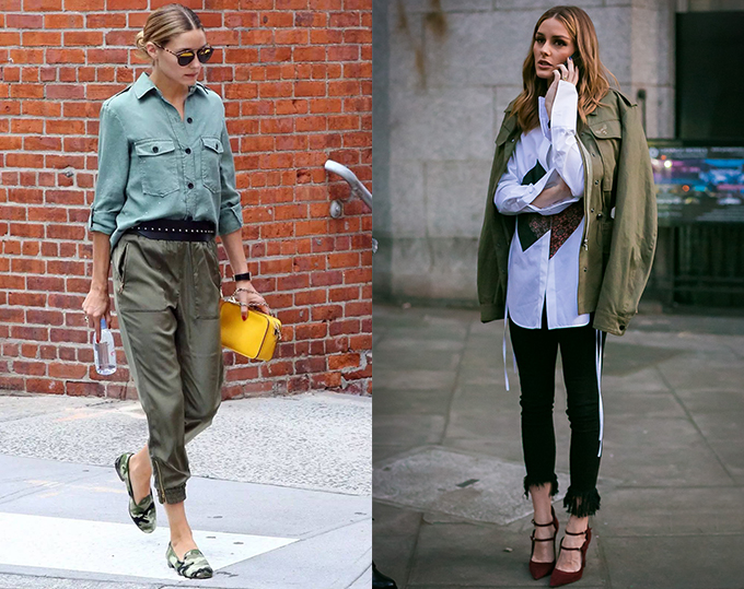 Estilo Olivia Palermo - Look Militar - Brigitte Calegari